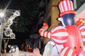 Éxito rotundo del pasacalles navideño en Los Llanos de Telde/TA.