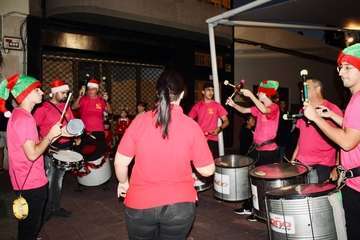 Éxito rotundo del pasacalles navideño en Los Llanos de Telde/TA.