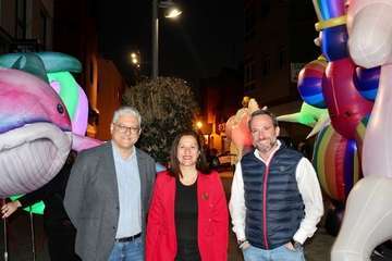 Éxito rotundo del pasacalles navideño en Los Llanos de Telde/TA.