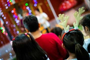  Miles de familias pasan por la Casa de la Navidad de Telde/TA.