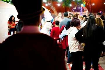  Miles de familias pasan por la Casa de la Navidad de Telde/TA.
