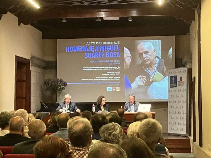 El homenaje tuvo lugar en la Casa Colón/TA.