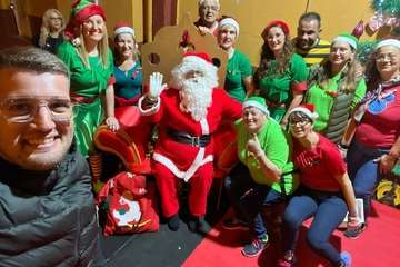  El Goro se desvive por Papá Noel/TA.