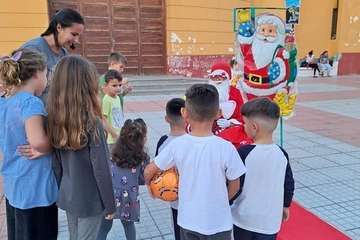  Papá Noel se hace gariteño/TA.