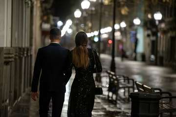 Los más jóvenes alargaron la fiesta hasta la mañana, con el tradicional desayuno de churros y chocolate/Acfi Press.