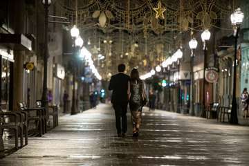 Los más jóvenes alargaron la fiesta hasta la mañana, con el tradicional desayuno de churros y chocolate/Acfi Press.