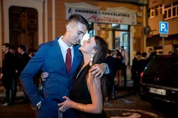 Los más jóvenes alargaron la fiesta hasta la mañana, con el tradicional desayuno de churros y chocolate/Acfi Press.