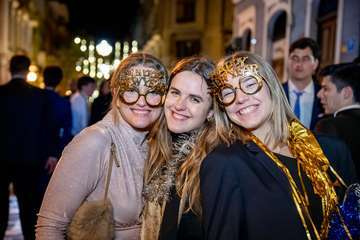 Los más jóvenes alargaron la fiesta hasta la mañana, con el tradicional desayuno de churros y chocolate/Acfi Press.