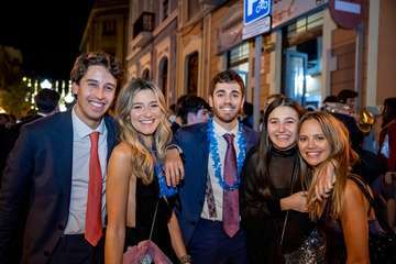 Los más jóvenes alargaron la fiesta hasta la mañana, con el tradicional desayuno de churros y chocolate/Acfi Press.