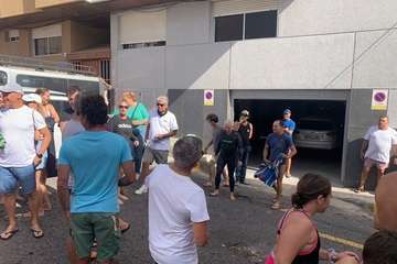 Salinetas se moja con la tradición en el primer día del año/TA.