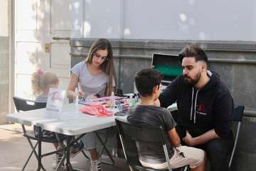 Los niños de Telde disfrutan de las actividades de dinamización de Telde en Navidad/TA.