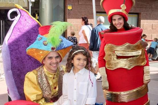 Los niños de Telde disfrutan de las actividades de dinamización de Telde en Navidad/TA.