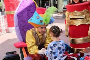 Los niños de Telde disfrutan de las actividades de dinamización de Telde en Navidad/TA.