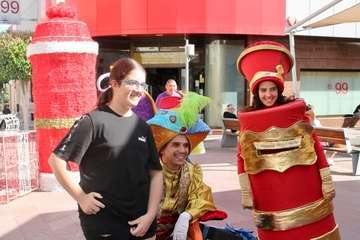 Los niños de Telde disfrutan de las actividades de dinamización de Telde en Navidad/TA.