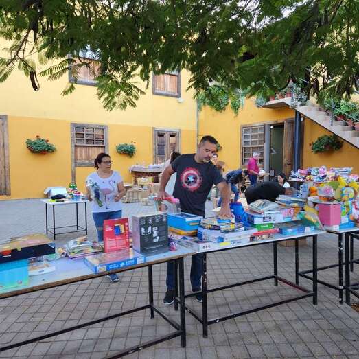 Momento del reparto/TA.