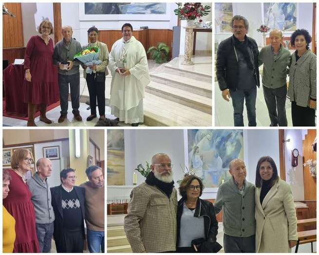 Imágenes del acto celebrado anoche en la Parroquia de Clavellinas-Melenara/TA.