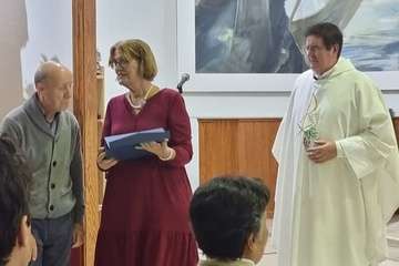 La Parroquia de Clavellinas reconoce la labor social del catequista Joaquín Hernández/TA.