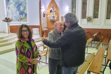 La Parroquia de Clavellinas reconoce la labor social del catequista Joaquín Hernández/TA.