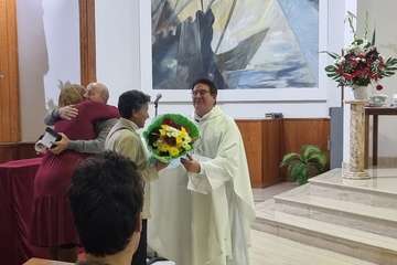 La Parroquia de Clavellinas reconoce la labor social del catequista Joaquín Hernández/TA.