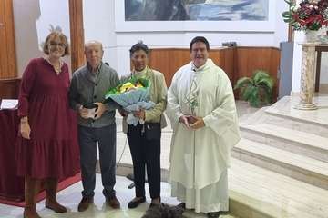 La Parroquia de Clavellinas reconoce la labor social del catequista Joaquín Hernández/TA.