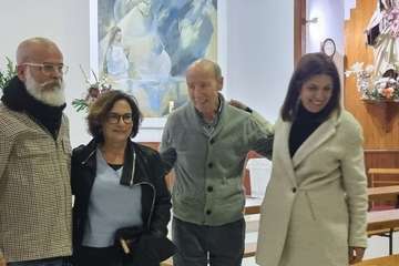 La Parroquia de Clavellinas reconoce la labor social del catequista Joaquín Hernández/TA.