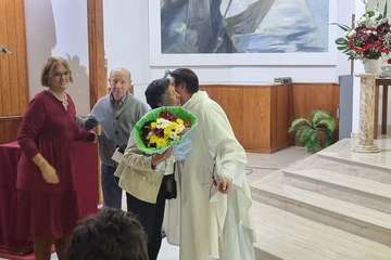 La Parroquia de Clavellinas reconoce la labor social del catequista Joaquín Hernández/TA.