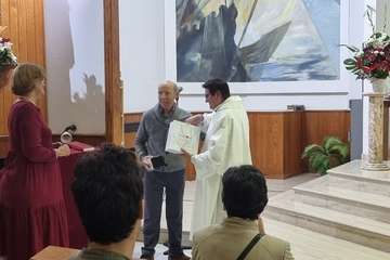La Parroquia de Clavellinas reconoce la labor social del catequista Joaquín Hernández/TA.