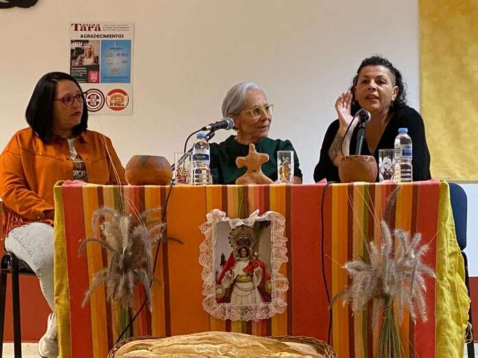 Momento del acto de esta noche en Tara/TA.