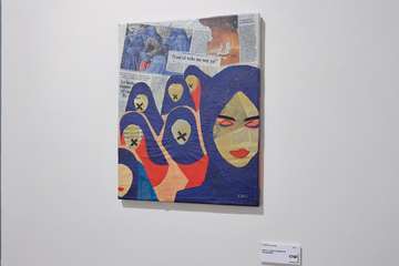 Más de 40 personalidades de la política se juntan para la exposición â€˜Todas pintan en Yrichenâ€™/Acfi Press.