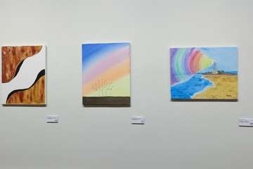 Más de 40 personalidades de la política se juntan para la exposición â€˜Todas pintan en Yrichenâ€™/Acfi Press.