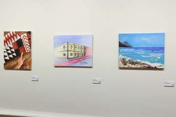 Más de 40 personalidades de la política se juntan para la exposición â€˜Todas pintan en Yrichenâ€™/Acfi Press.