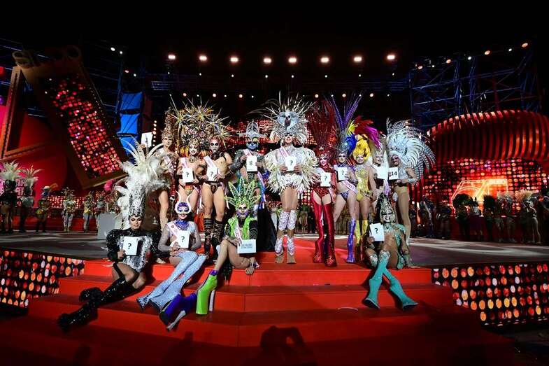 Drag que llegan a la final del certamen de Reinona/Lpacarnaval.