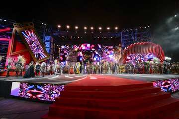 Ácrux y Kinegua, dos drags de Telde en la final de la gala para elegir la Reinona del carnaval capitalino/Lpacarnaval.