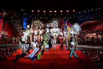 Ácrux y Kinegua, dos drags de Telde en la final de la gala para elegir la Reinona del carnaval capitalino/Lpacarnaval.