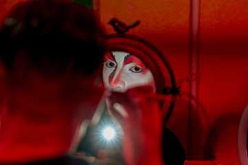 Ácrux y Kinegua, dos drags de Telde en la final de la gala para elegir la Reinona del carnaval capitalino/Lpacarnaval.