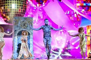 Tapicería Peñate, de Telde, se lleva el tercer premio del concurso de Maquillaje Corporal de 'Studio 54'/Lpcarnaval.