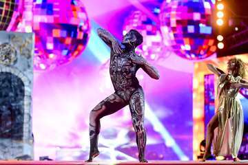 Tapicería Peñate, de Telde, se lleva el tercer premio del concurso de Maquillaje Corporal de 'Studio 54'/Lpcarnaval.