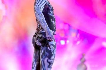 Tapicería Peñate, de Telde, se lleva el tercer premio del concurso de Maquillaje Corporal de 'Studio 54'/Lpcarnaval.