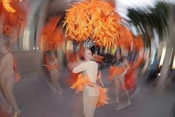 Pasacalle carnavalero, pregón a cargo del periodista Alberto Rodríguez y baile tradicional/TA e Ildefonso Rodríguez.