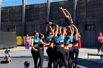 El Festival Holi da un toque multicolor al Carnaval Infantil de Telde/TA.