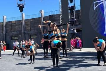 El Festival Holi da un toque multicolor al Carnaval Infantil de Telde/TA.