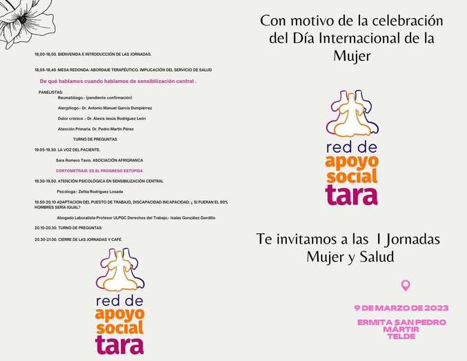 Cartel de las jornadas/TA.