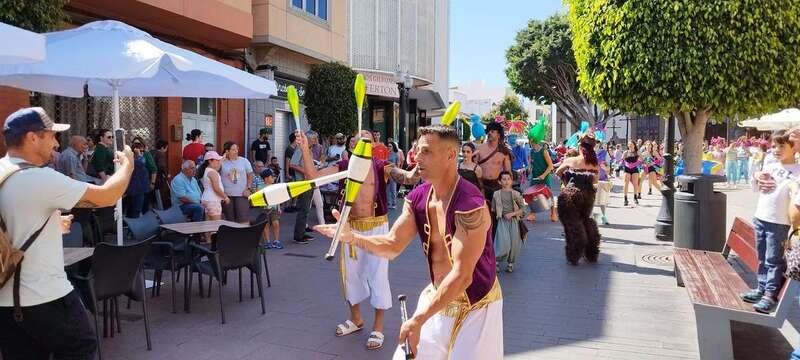 Imagen del pasacalle/TA.