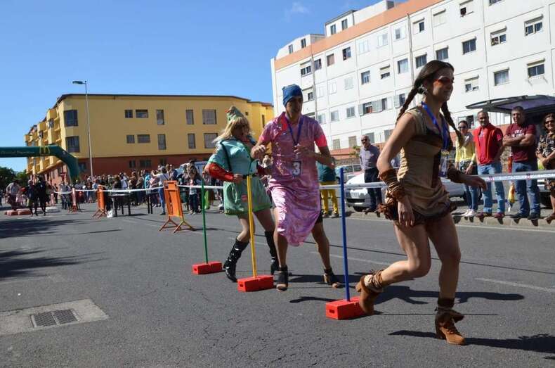 Imagen de archivo de la carrera de tacones en una edición pasada/TA.