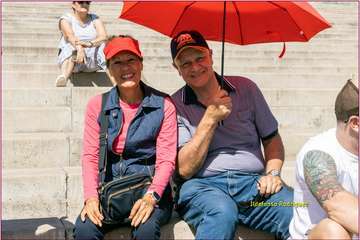 Carrera de Tacones del Carnaval de Telde 2023/TA e Ildefonso Rodríguez.