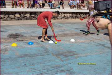 Carrera de Tacones del Carnaval de Telde 2023/TA e Ildefonso Rodríguez.