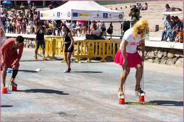 Carrera de Tacones del Carnaval de Telde 2023/TA e Ildefonso Rodríguez.