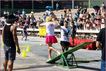 Carrera de Tacones del Carnaval de Telde 2023/TA e Ildefonso Rodríguez.