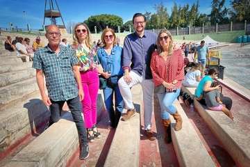 Carrera de Tacones del Carnaval de Telde 2023/TA e Ildefonso Rodríguez.