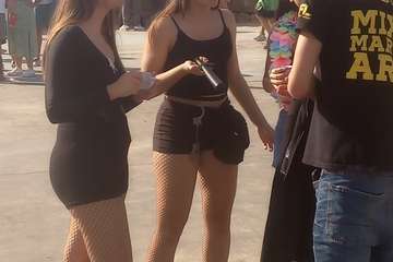 Carrera de Tacones del Carnaval de Telde 2023/TA e Ildefonso Rodríguez.